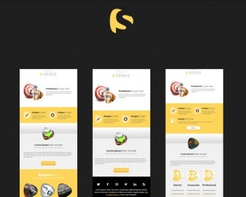 VI设计师作品案例展示网站模板 - HTML / 前端静态