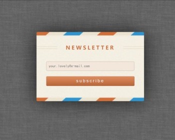 email邮件订阅html模板 - HTML / 前端静态