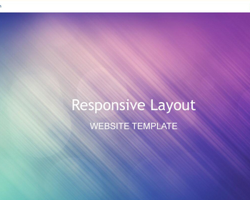 宽屏扁平化建站公司模板 - HTML / 前端静态