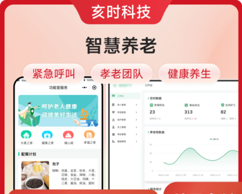 智慧养老系统/机构养老/居家养老/健康监测 - Java