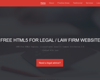 酷黑大气单页HTML5模板 - HTML / 前端静态