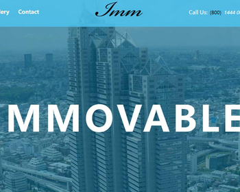 房地产公司网站单页html5模板 - HTML / 前端静态