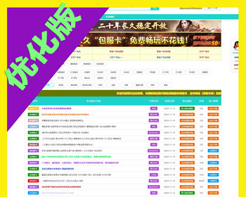【优化版】帝国cms游戏版本库传奇版本库传奇资源游戏模板源码下载网站源码模板 - PHP