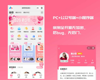 2025版红娘金媒10.3婚恋相亲系统源码小程序 - PHP
