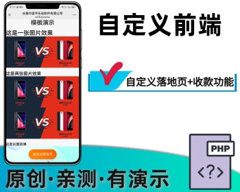 前端自定义带付费功能图文自定义html自定义在线收款远程收款异地收款付费进群 - HTML / 前端静态