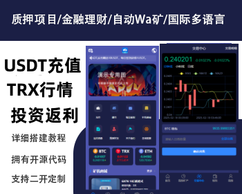 高端|国际版|多语言|理财|金融|投资|自动Wa矿|USDT充值|投资系统源码 - WordPress