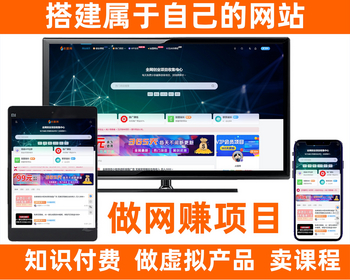 运营知识付费系统源码做虚拟产品卖课程私域网创项目 - WordPress