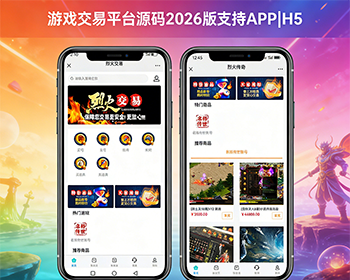 游戏账号交易平台源码|游戏交易网|新版手游交易平台源码|交易猫|APP源码|支持APP,H5 - ThinkPHP