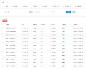 网站自助广告投放系统源码 - PHP