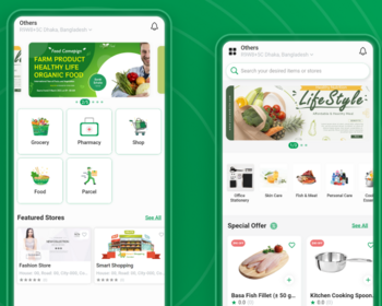 多语言多商户食品杂货电子商务包裹药店超市外卖APP - Laravel