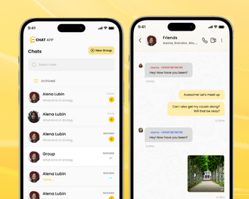 多语言即时通讯app源码聊天APP类似Whatsapp即时通讯APP - App / Flutter