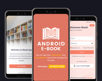 Android安卓小说APP电子书APP在线图书阅读APP - App / Flutter