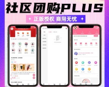 社区团购微信合伙人低价拿货小程序DIY装修拼团秒杀砍价社区团购系统多城市联盟 - PHP