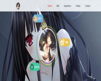 099黑夜主权个人团队html/一个很漂亮的个人官网源码个人介绍导航页面工作室官方HTML源 - ThinkPHP