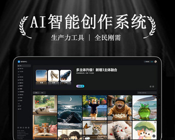 创作者中心开源源码/图片生成/视频生成 - ThinkPHP