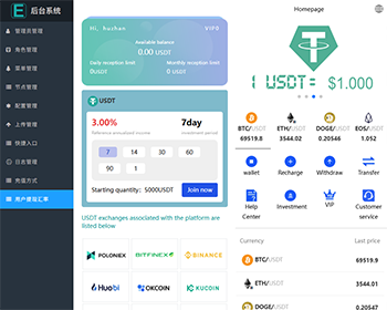 多国多语言运营版投资系统/海外多语言投资理财系统区块链投资理财系统支持usdt充值 - ThinkPHP