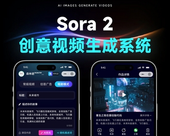Sora视频生成小程序系统 - ThinkPHP