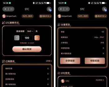 STC项目-DAPP系统开发去中心化金融defi金融龙链科技 - React