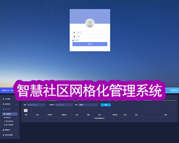 智慧社区网格化管理系统 - ThinkPHP