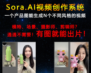 sora2视频创作系统工具 AI视频创作 ai视频生成 Ai图生视频 可贴牌可源码部署 - HTML / 前端静态