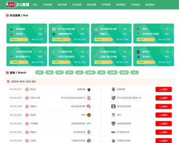 绿色体育直播赛事扁平自适应M25直播模板源码 - PHP