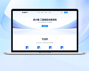 派小星DNS二级域名分发系统 - PHP