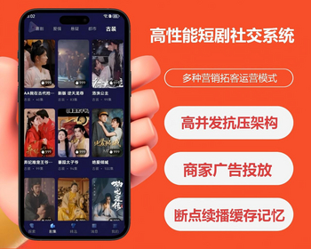 2026运营级微视flutter开发 · 高性能短剧+社交融合系统源码可二开 - Java