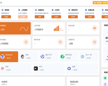 自研GEO优化软件系统代理贴牌源码部署（招源码代理商） - PHP