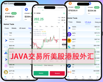 综合交易所/完全修复K线区块链java交易所/外汇/btc/黄金/美股/港股/U本位/新币申购
