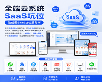 全端云系统坑位全端云小程序公众号H5电脑PC建站系统源码SaaS坑位 - ThinkPHP