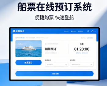 船票售票小程序 票务小程序 船票售票系统 - ThinkPHP