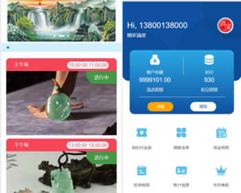 p2p理财投资理财系统源代码 带余额宝积分商城 理财系统每日返利资金投资金融带积分商城 - ThinkPHP