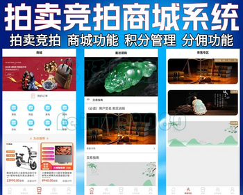 新版微拍转拍系统源码拍卖系统仿微拍堂拍卖商城古玩文玩寄售系统源码程序 - ThinkPHP