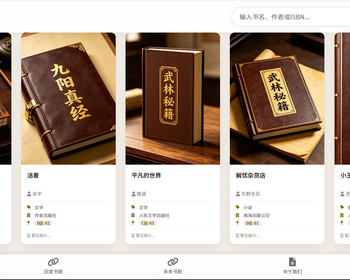 资源教父开发新出图书自查分类管理系统带7套模板后台随意更换 - PHP