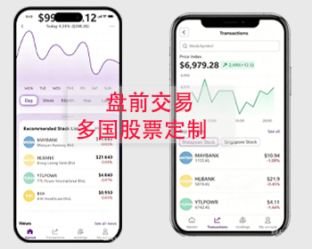 盘前交易/全新UI海外股票系统/多语言股票/新加坡股/马来股/IPO/新股申购 - Laravel