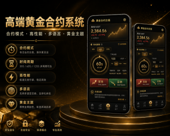 高端黄金交易系统源码|多语言黄金交易系统|黄金理财|黄金金投资|投资理财系统 - ThinkPHP