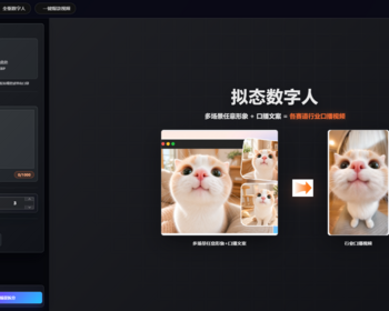 实时全驱多维数字人！全身微表情/动态场景/专业运镜三重能动，照片文案一键生成口播视 - PHP