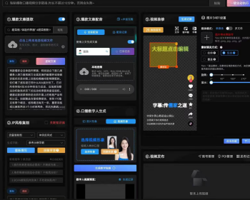 一键追爆口播短视频IP热门复刻爆款同款视频 一键矩阵发布 IP智能体 数字人分身口播系统 - ThinkPHP
