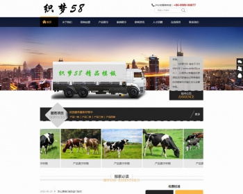 家政搬家服务行业网站织梦模板（带手机端） - PHP