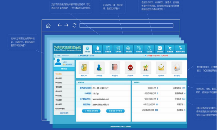 外卖人订餐8.5源码 (PC+WAP+微信订餐)