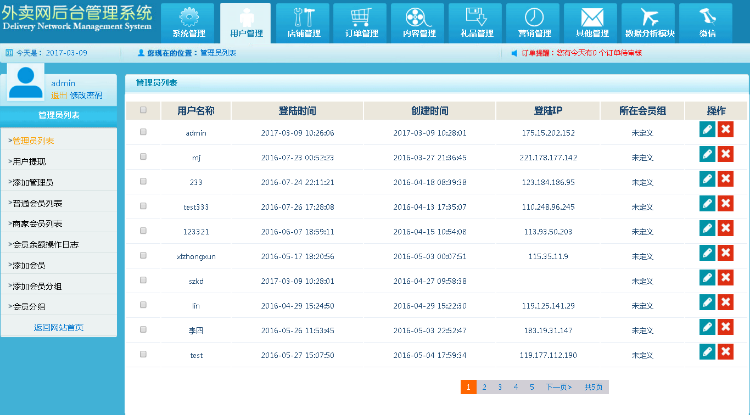 外卖人订餐8.5源码 (PC+WAP+微信订餐)