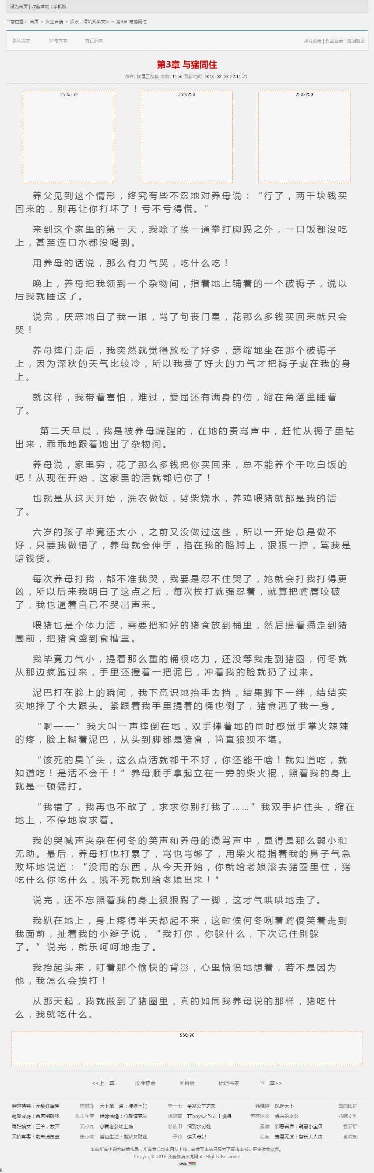 2017最简洁漂亮的小说网站小偷程序带手机版源码