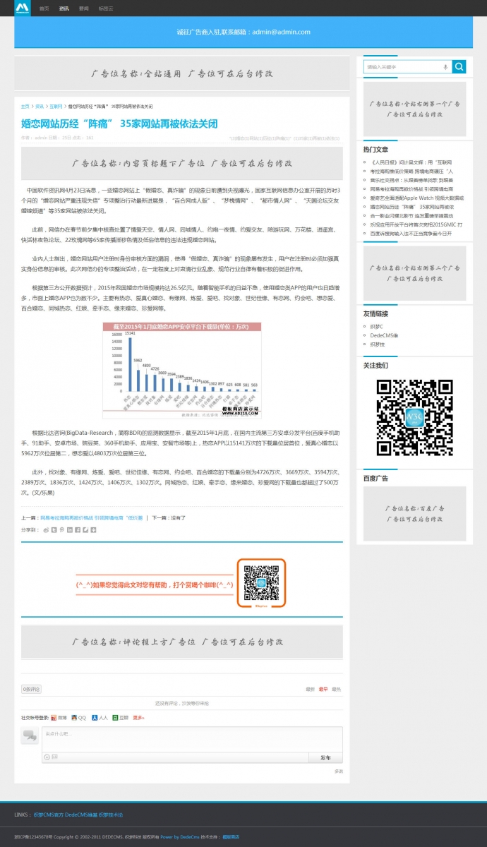 精仿W3CPLUS自适应网站模板织梦手机版文章博客模板
