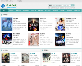 杰奇仿妙笔阁小说模板小说源码+WAP手机版+安装说明（整套安装）