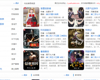 2017杰奇小说源码程序带全自动采集伪静态简约美观
