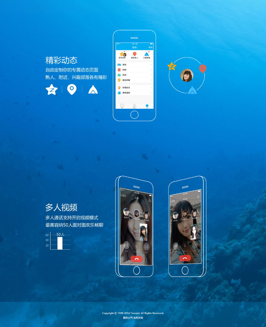 html5-I’m QQ下载展示页html5源码