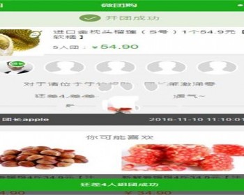 微信拼团商城独立后台+前端小程序源码 拼团微信小程序源码