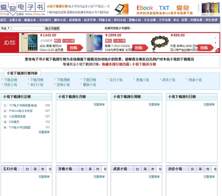 帝国cms仿权重7爱奇电子书源码分享,独立采集器+WAP手机版+小说连载系统+多站采集功能