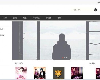 精仿磨铁中文网小说源码