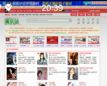 经典小说站+触屏版手机小说站第三版,小说在线阅读网+txt下载+在线采集采集